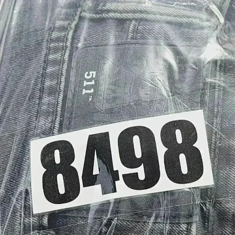Levi's Men's 51 38x30 Gray Slim Leg Jeans Stretched 8498C